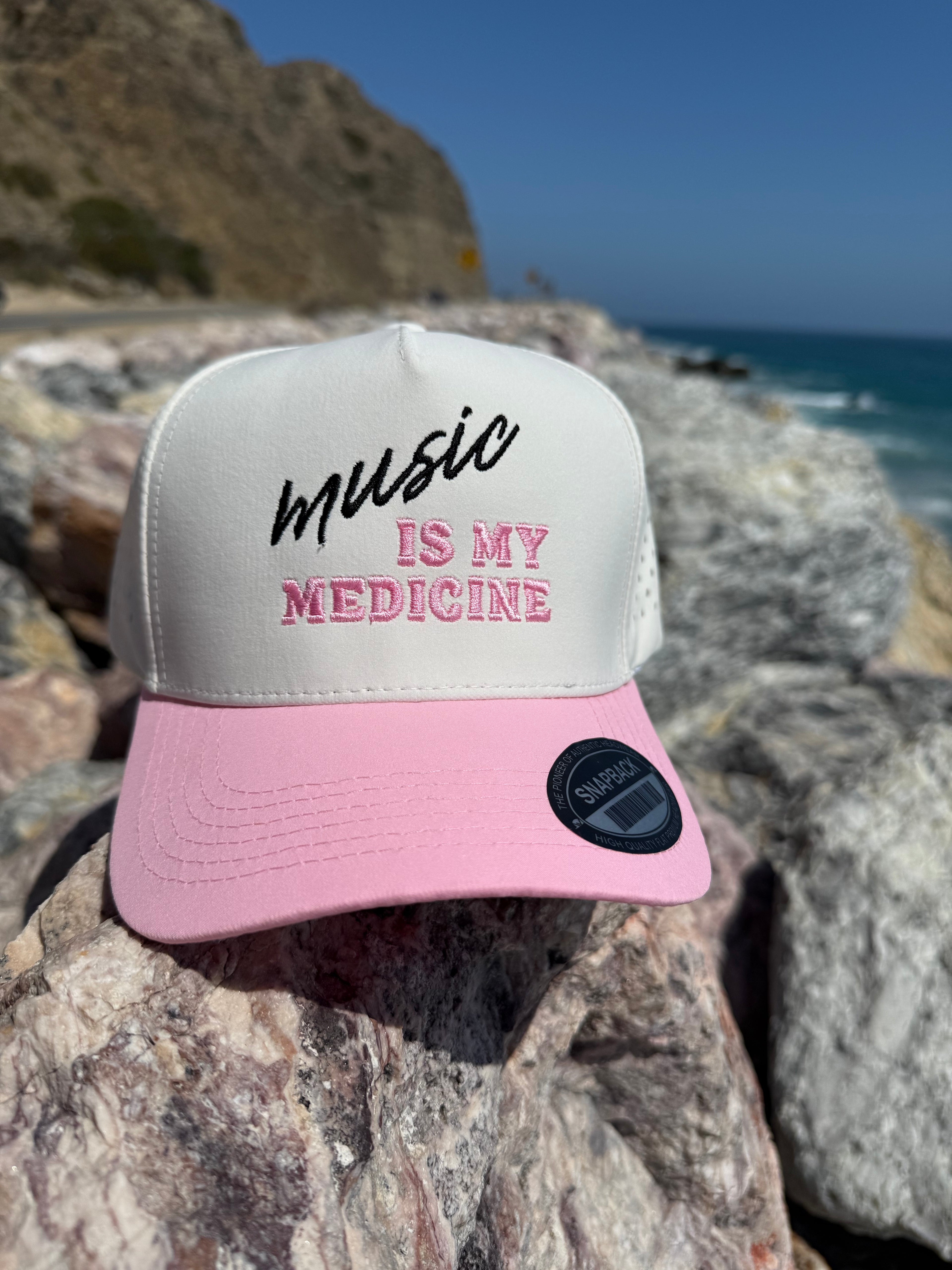 HAT "MUSIC IS MY MEDICINE"