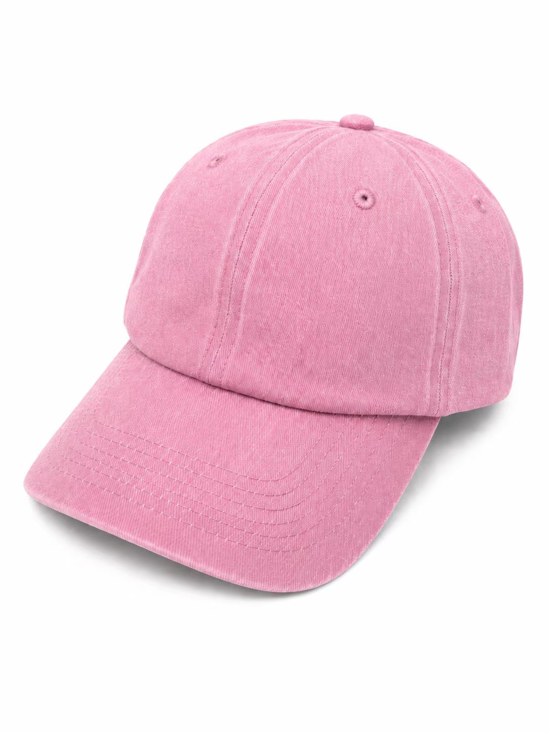 Washed Cotton Dad Hat, Unstructured, Metal Buckle, Customizable Unisex Cap