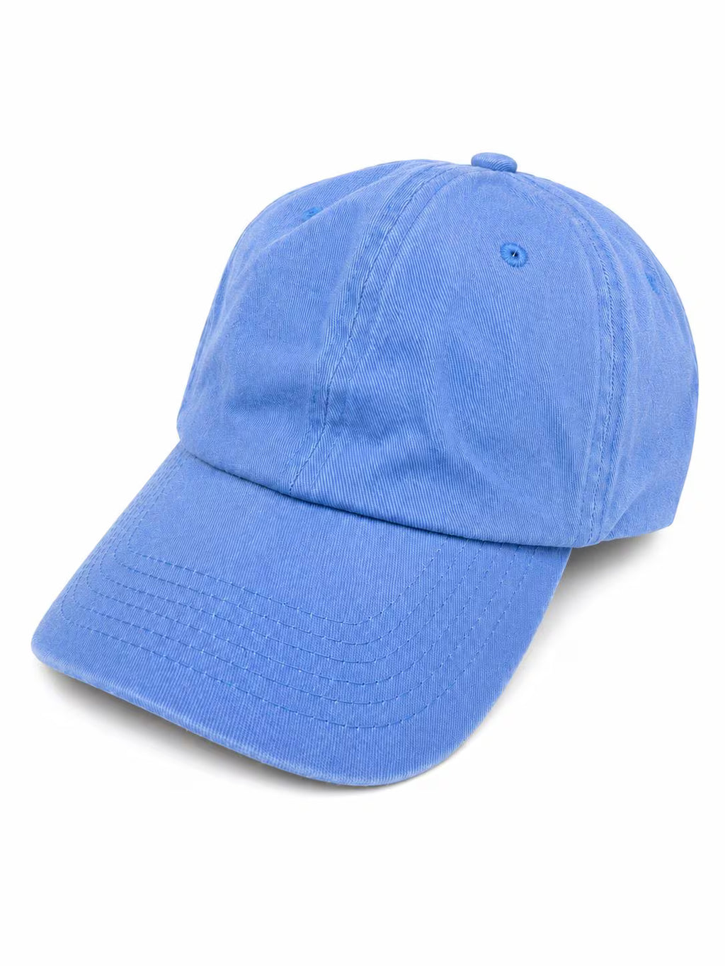 Washed Cotton Dad Hat, Unstructured, Metal Buckle, Customizable Unisex Cap